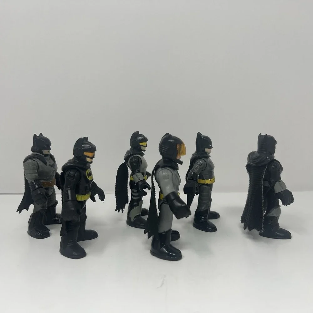 Imaginext Batman DC Justice League Lot 6 Mini Action Figures Super Hero Toys
